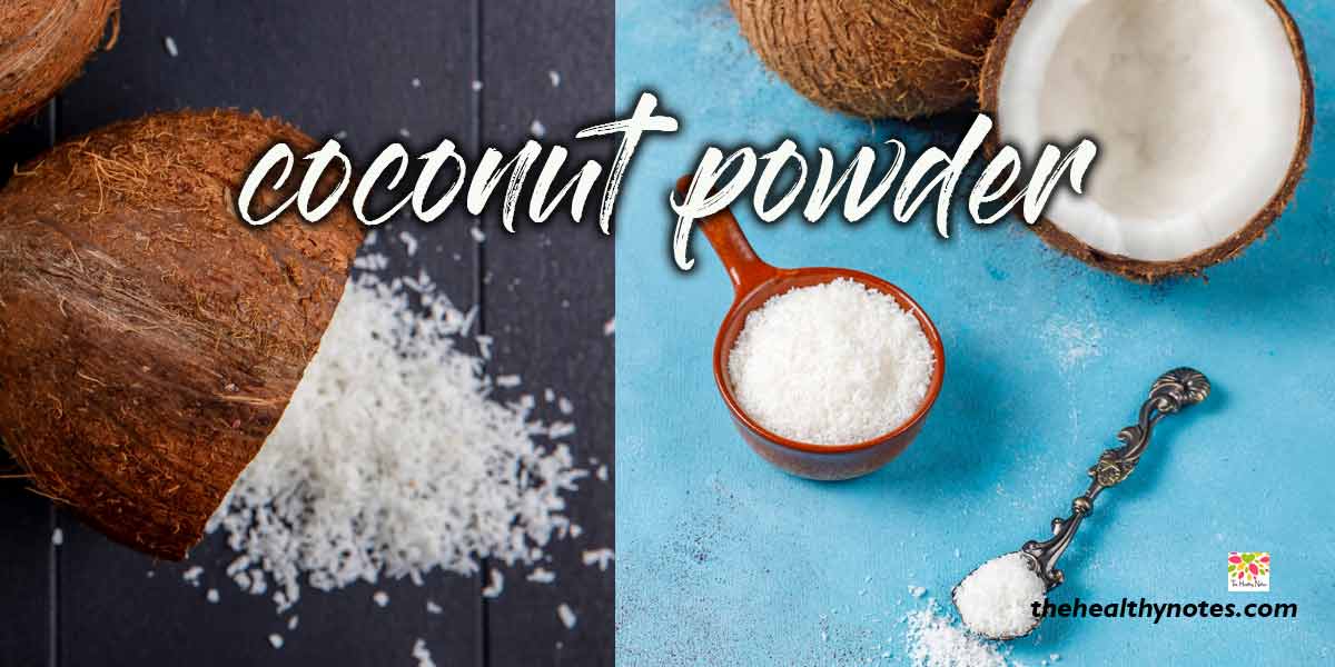 what is coconut powder